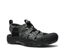 【送料無料】 キーン メンズ サンダル シューズ Newport H2 Fisherman Sandal - Men's Black