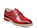 【送料無料】 ステイシーアダムス メンズ オックスフォード シューズ Barringer Oxford Red