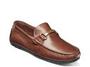 【送料無料】 フローシャイム メンズ スリッポン・ローファー シューズ Lago Driving Loafer Cognac