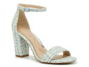 【送料無料】 ケリー&ケイティ レディース サンダル シューズ Hailee Sandal Blue/White Tweed Fabric
