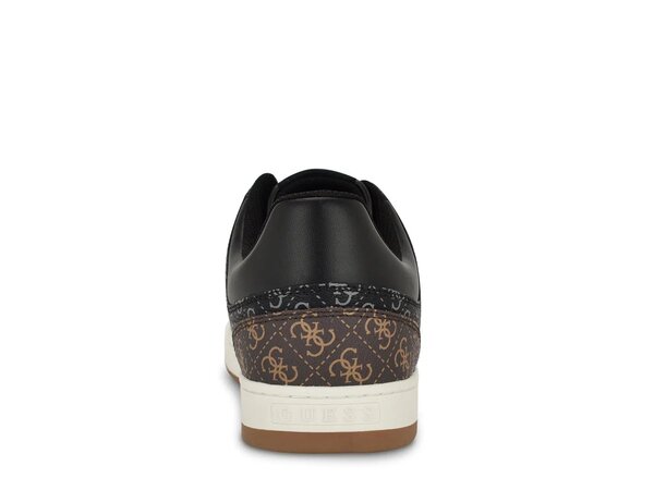 【送料無料】 ゲス メンズ スニーカー シューズ Tirry Sneaker - Men's Black/White Logo Print