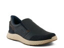 【送料無料】 スプリングステップ メンズ スリッポン・ローファー シューズ Tafti Slip-On Sneaker- Men's Navy