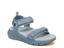 【送料無料】 バイオニック レディース サンダル シューズ Walk Max Wanderer Sandal - Women's Light Blue Leather & Fabric