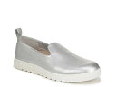 【送料無料】 バイオニック レディース スリッポン・ローファー シューズ Uptown Willa Slip-On Silver Metallic Leathe...