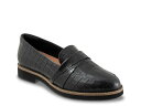 【送料無料】 ソフトウォーク レディース スリッポン・ローファー シューズ Walsh Loafer Black Croc Print
