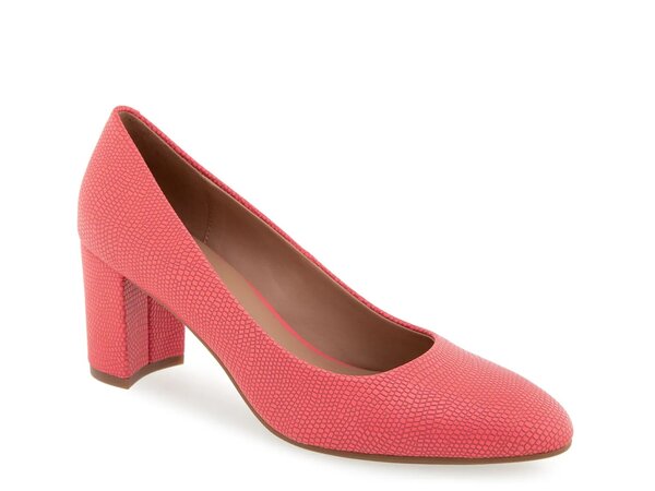 륺 ǥ 塼 ѥץ Aerosoles Betsy Pump Coral Snake Print 