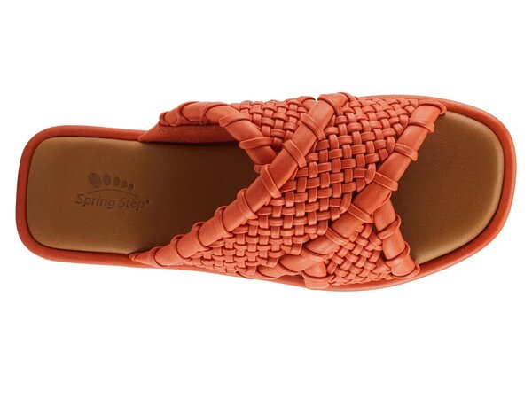 スプリングステップ レディース シューズ サンダル Spring Step Montauk Sandal Orange オレンジ 3