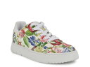 【送料無料】 ナインウェスト レディース スニーカー シューズ Nenya Sneaker White Floral Print Fabric