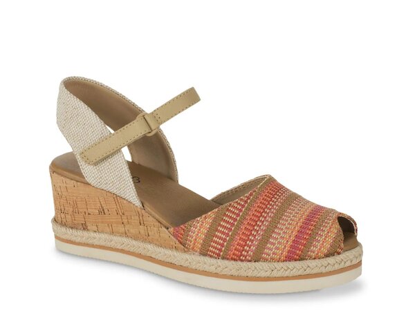 【送料無料】 ベアトラップス レディース サンダル シューズ Acadia Wedge Sandal Coral/Multicolor