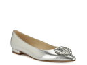 【送料無料】 ナインウェスト レディース パンプス シューズ Hearts Flat Silver Metallic(4)