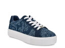 【送料無料】 ナインウェスト レディース スニーカー シューズ Gatspy Sneaker Blue Denim Fabric