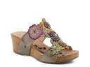 【送料無料】 ラリティステ レディース サンダル シューズ Pretty Petals Wedge Sandal Grey