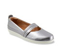 【送料無料】 ソフトウォーク レディース スリッポン・ローファー シューズ Devon Mary Jane Slip-On Pewter Metallic