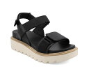 【送料無料】 ミア レディース サンダル シューズ Jony Wedge Sandal Black(4)