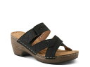 【送料無料】 パトリシア レディース スリッポン・ローファー シューズ Auratay Wedge Slip-On Black(4)