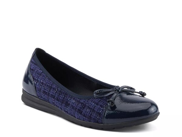 【送料無料】 パトリシア レディース パンプス シューズ Ashlin Ballet Flat Navy