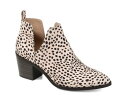 Wl RNV fB[X u[cECu[c V[Y Lola Bootie Beige/Black Cheetah Print