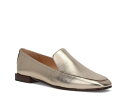 【送料無料】 フライ レディース スリッポン・ローファー シューズ Claire Venetian Loafer Gold Leather