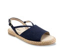 【送料無料】 トロッターズ レディース サンダル シューズ Pepper Sandal Navy Fabric