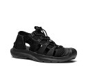 【送料無料】 キーン レディース サンダル シューズ Seanik H2 Fisherman Sandal Black