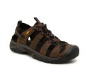 【送料無料】 キーン メンズ サンダル シューズ Targhee 3 Fisherman Sandal - Men's Dark Brown
