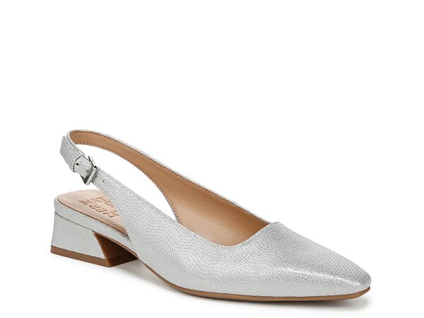 ナチュライザー レディース シューズ パンプス Naturalizer Ginger Pump Silver Metallic Snake Print シルバー