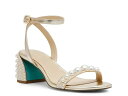 【送料無料】 ベッツィジョンソン レディース サンダル シューズ Tina Sandal Gold Metallic(4)