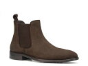 【送料無料】 アンソニー ヴィア メンズ ブーツ・レインブーツ シューズ Thomas Chelsea Boot Chocolate Brown Suede