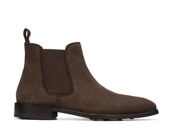 アンソニー ヴィア メンズ シューズ ブーツ・レインブーツ チェルシーブーツ チェルシー ブーツ Anthony Veer Thomas Chelsea Boot Chocolate Brown Suede ブラウン