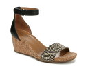 【送料無料】 ナチュライザー レディース サンダル シューズ Areda Wedge Sandal Black/Beige/White Synthetic & Fabric