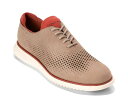 【送料無料】 コールハーン メンズ オックスフォード シューズ 2.Zerogrand Laser Wingtip Oxford Latte