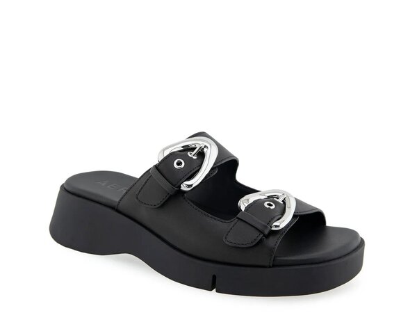 楽天ReVida 楽天市場店【送料無料】 エアロソールズ レディース サンダル シューズ Faith Sandal Black