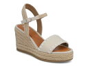 【送料無料】 ミア レディース サンダル シューズ Becky Wedge Sandal Light Brown
