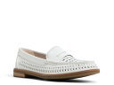 【送料無料】 スペリー レディース スリッポン・ローファー シューズ Seaport Penny Loafer White