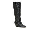 【送料無料】 ジェシカシンプソン レディース ブーツ・レインブーツ シューズ Zaikes Cowboy Boot Black Synthetic