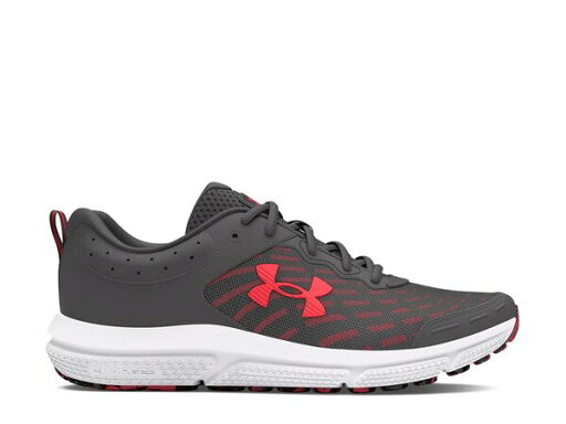 【送料無料】 アンダーアーマー メンズ スニーカー ランニングシューズ シューズ Charged Assert 10 Running Shoe - Men's Grey/Red 【送料無料】 アンダーアーマー メンズ スニーカー ランニングシューズ シューズ Charged Assert 10 Running Shoe - Men's Grey/Red