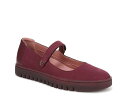 【送料無料】 バイオニック レディース スリッポン・ローファー シューズ Uptown Mary Jane Slip-On Dark Red Nubuck