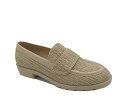 【送料無料】 ケネスコール レディース スリッポン・ローファー シューズ Fern Loafer Natural Beige Raffia