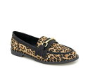 【送料無料】 ケネスコール レディース スリッポン・ローファー シューズ Cadila Loafer Brown Leopard Print