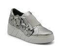【送料無料】 チャールズ・デイビッド レディース スリッポン・ローファー シューズ Rachelle Wedge Slip-On Sneaker Silver ...