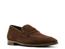 【送料無料】 スティーブ マデン メンズ スリッポン・ローファー シューズ Henrix Penny Loafer Chocolate Brown Suede
