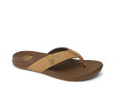 【送料無料】 リーフ メンズ サンダル シューズ Cushion Spring Flip Flop Dark Brown