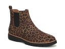 【送料無料】 ドクター・ショール レディース ブーツ・レインブーツ シューズ Northbound Chelsea Boot Brown/Black Leopard Print Fabric