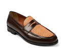 【送料無料】 アンソニー ヴィア メンズ スリッポン・ローファー シューズ Mercer Penny Loafer Dark Brown