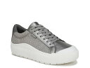 【送料無料】 ドクター・ショール レディース スニーカー シューズ Time Off Platform Sneaker - Women's Pewter Metallic Embellished Fabric