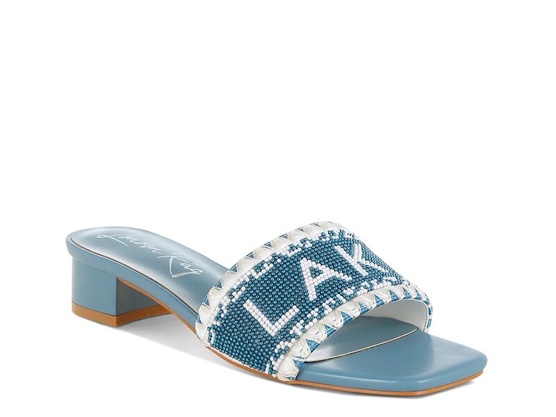 ロンドンラグ レディース シューズ サンダル London Rag Vacay Babe Blue ブルー