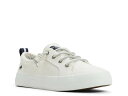 【送料無料】 スペリー レディース スリッポン・ローファー シューズ Crest Vibe Knit Slip-On Sneaker White