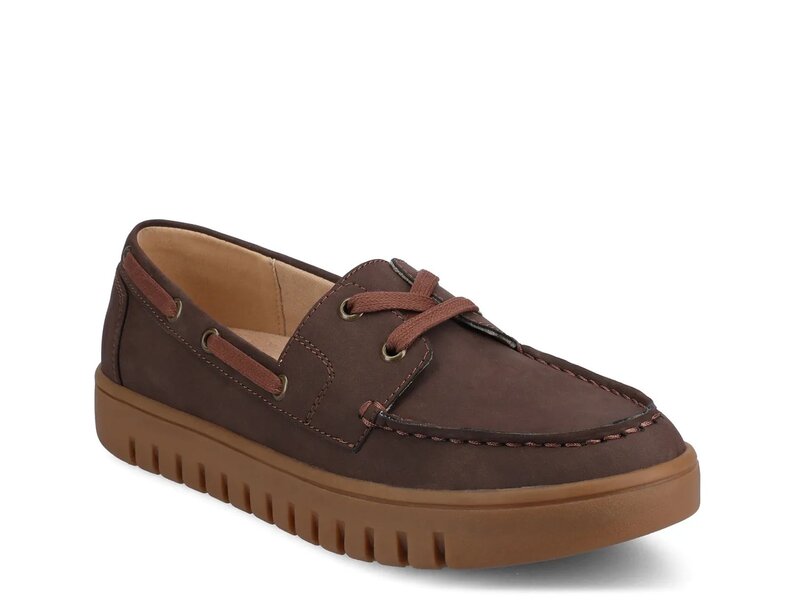 ジャーニー レディース シューズ デッキシューズ Journee Marion Boat Shoe Dark Brown ブラウン