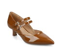 【送料無料】 ジャーニー レディース パンプス シューズ Carnation Pump Cognac