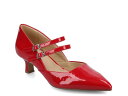 【送料無料】 ジャーニー レディース パンプス シューズ Carnation Pump Red